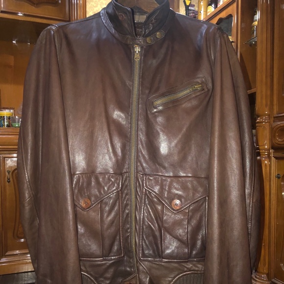 🔥Timberland🔥Leather🔥Jacket/Coat🔥 - Picture 16 of 16